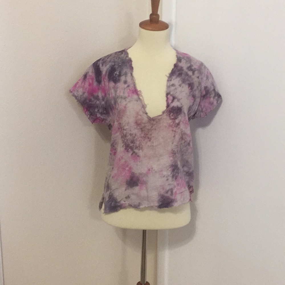 S NWOT LOVE TANJANE‎ Linen Top EE51 2940